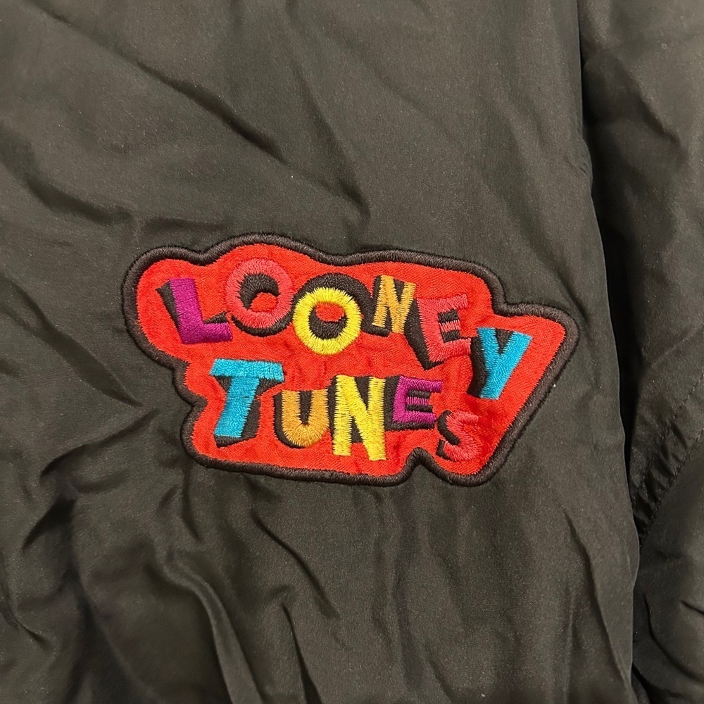 Vintage 1993 Looney Tunes American Characters Jacket Size L by Warner Bros - Picture 3 of 5